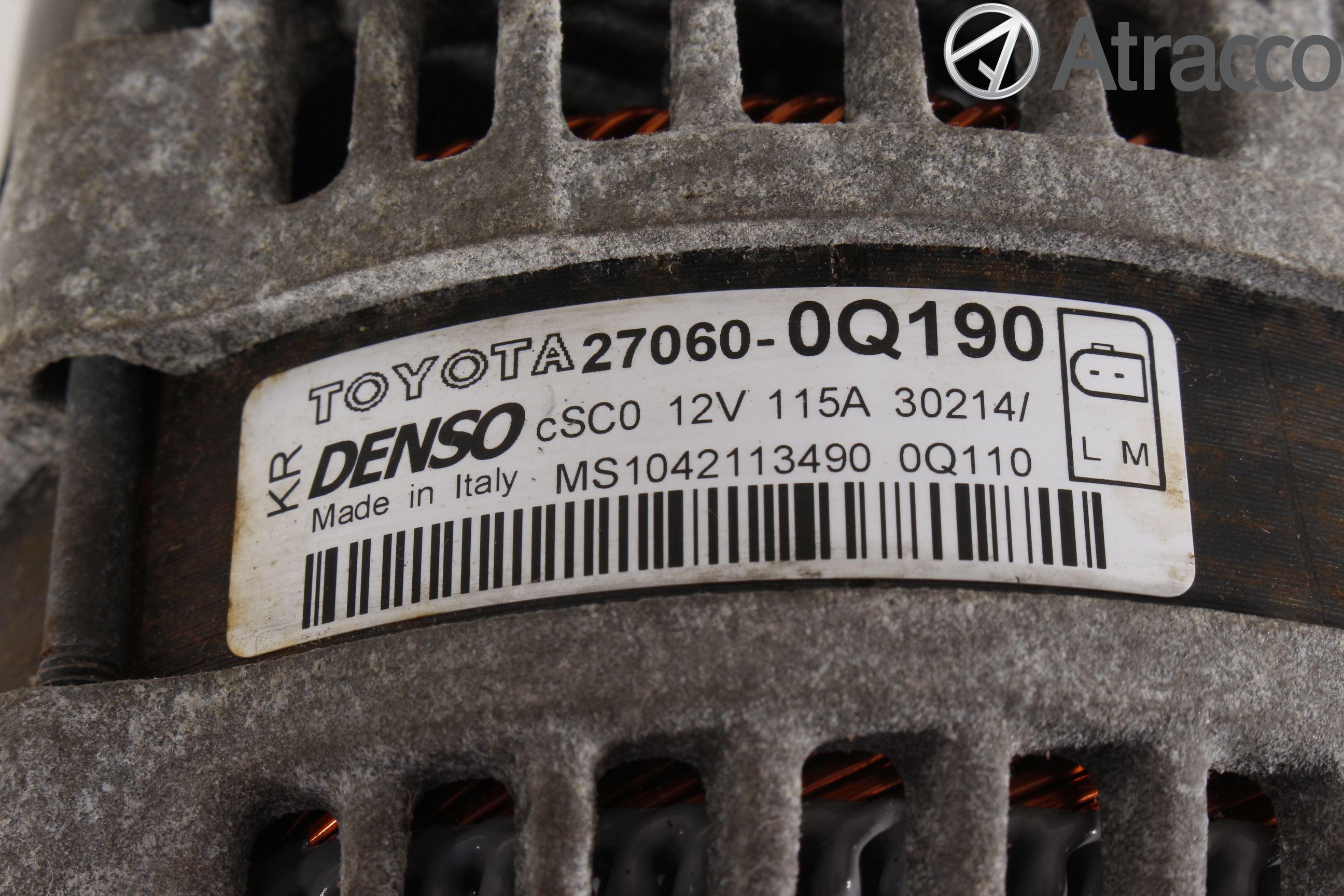Toyota AYGO 15-21 Generator