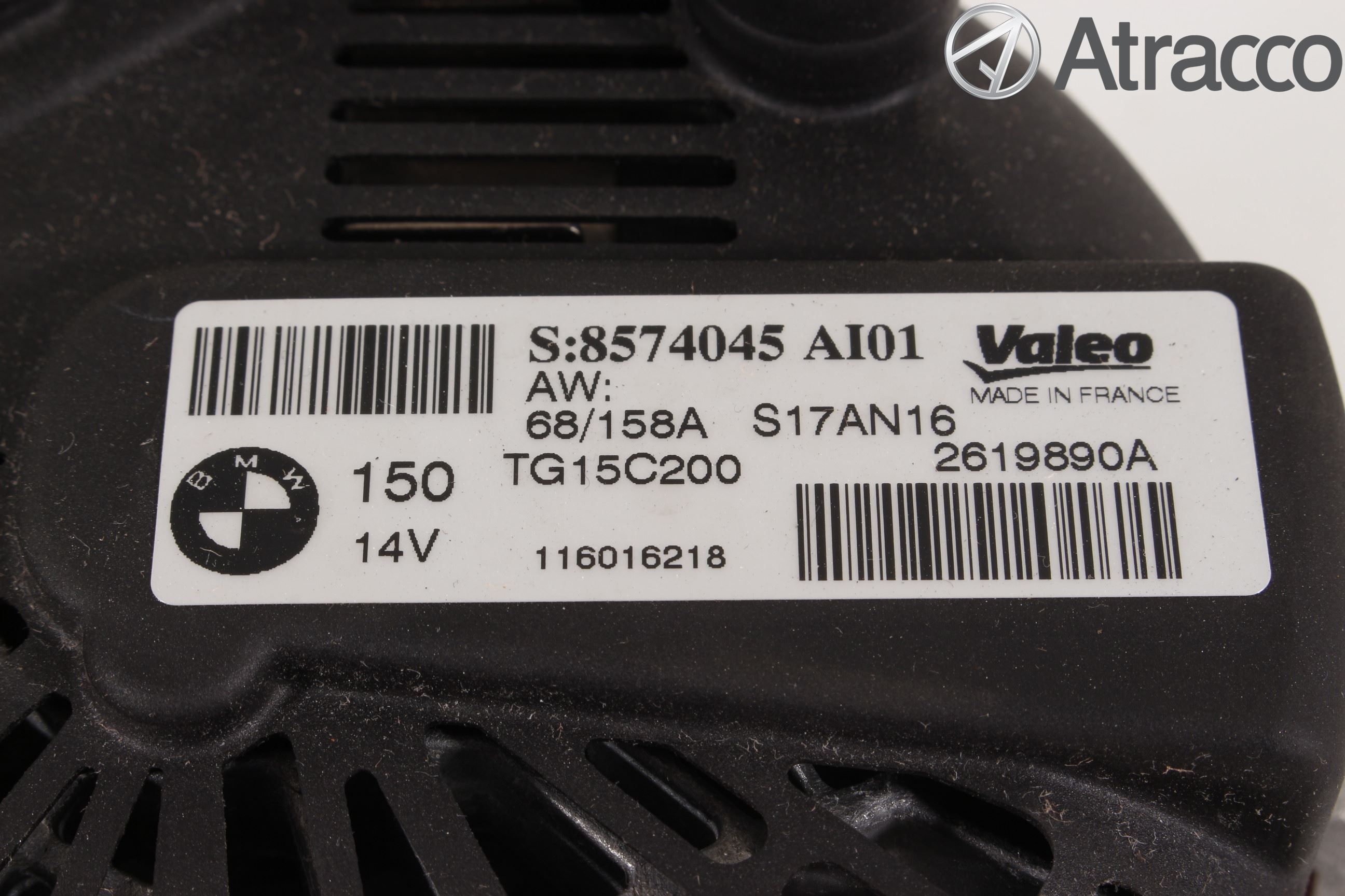 Toyota AVENSIS 16-18 Generator