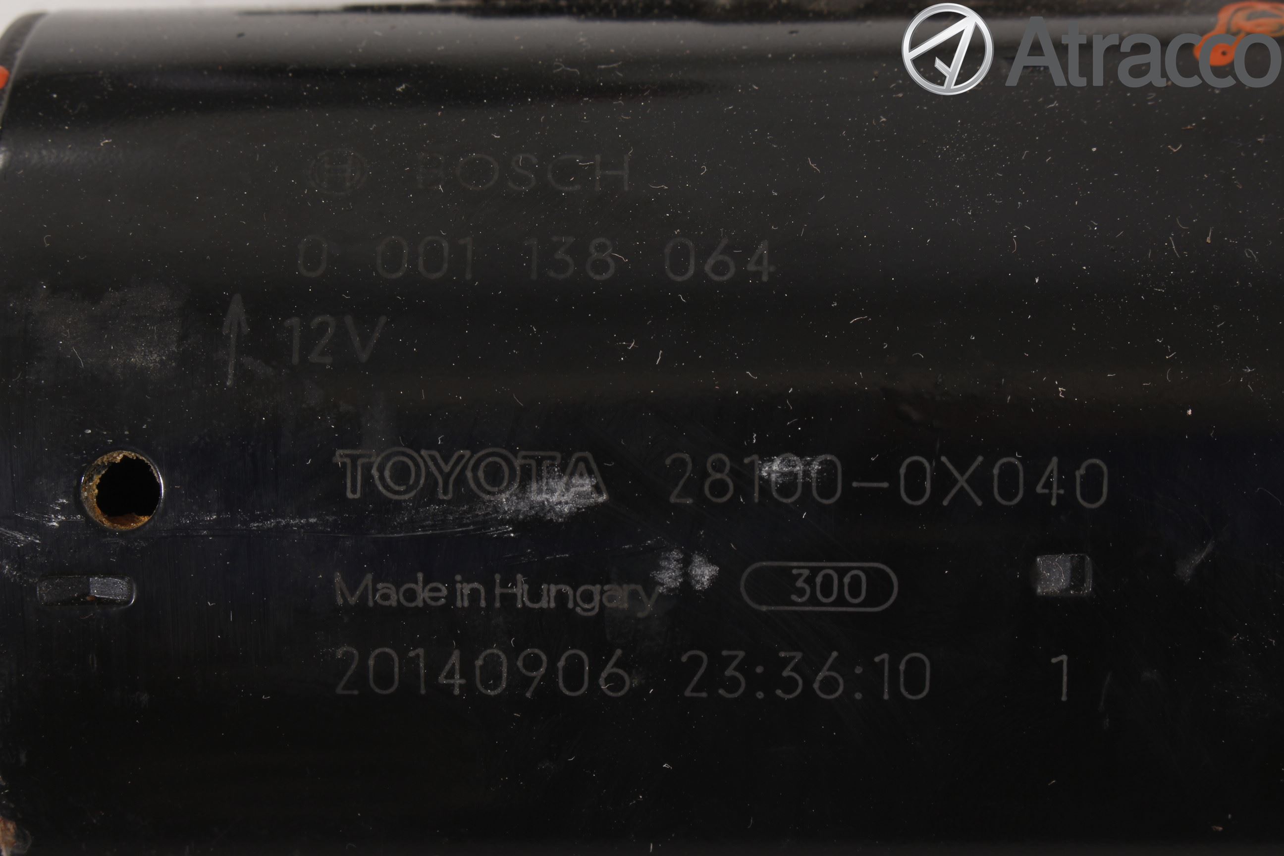 Toyota VERSO 09-18 Startmotor Diesel