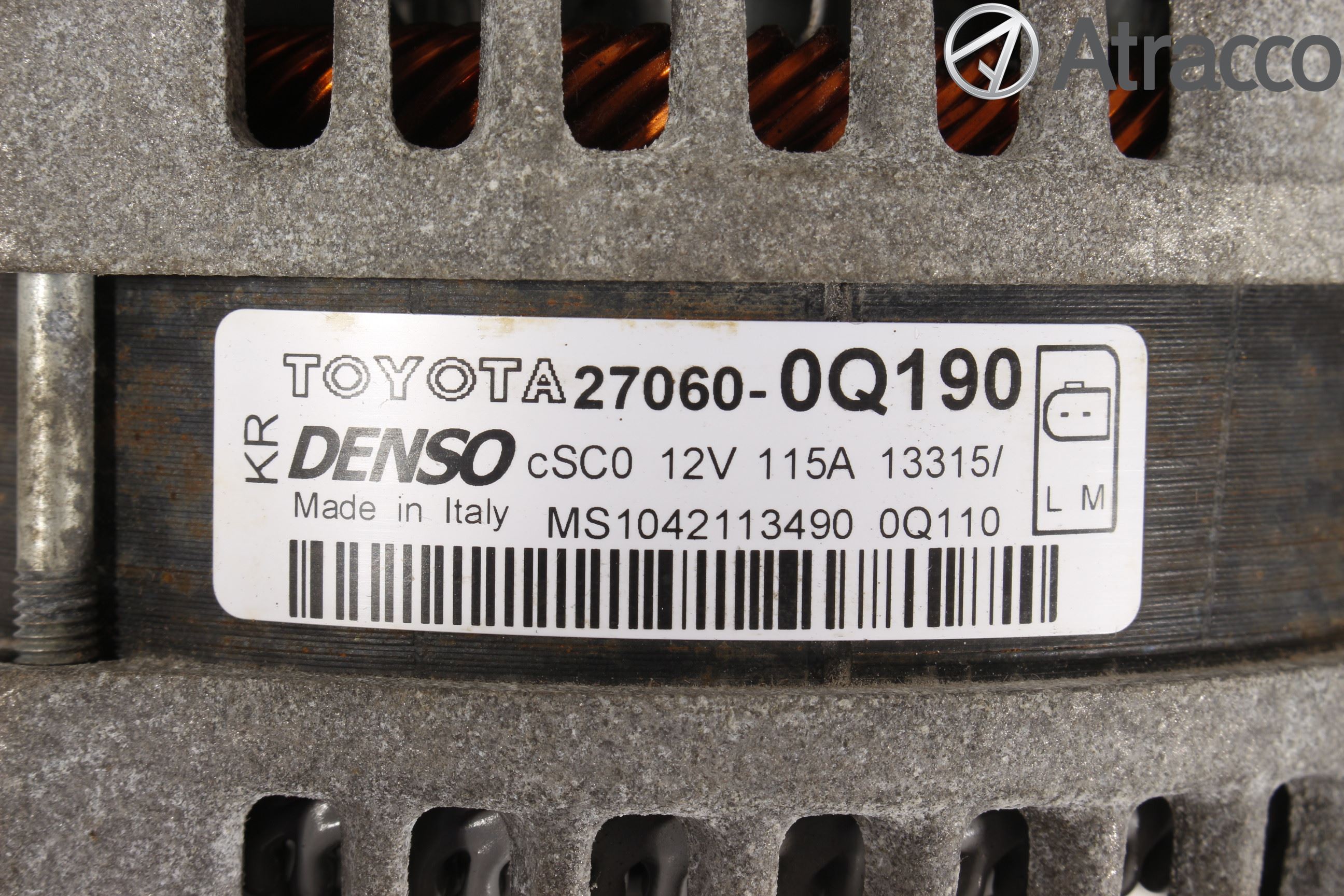 Toyota AYGO 15-21 Generator