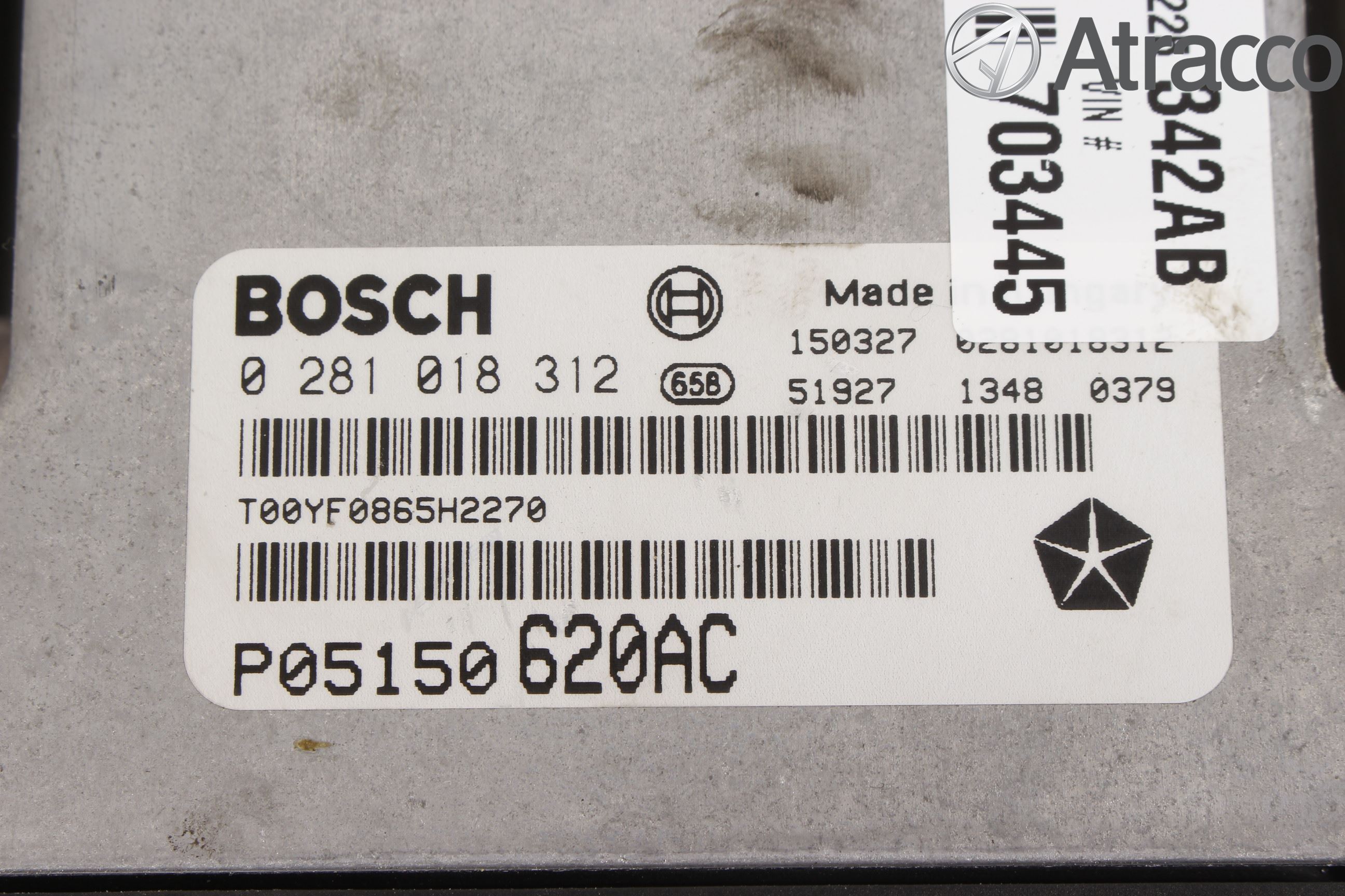 Fiat FREEMONT Styrenhet Insprut Bensin