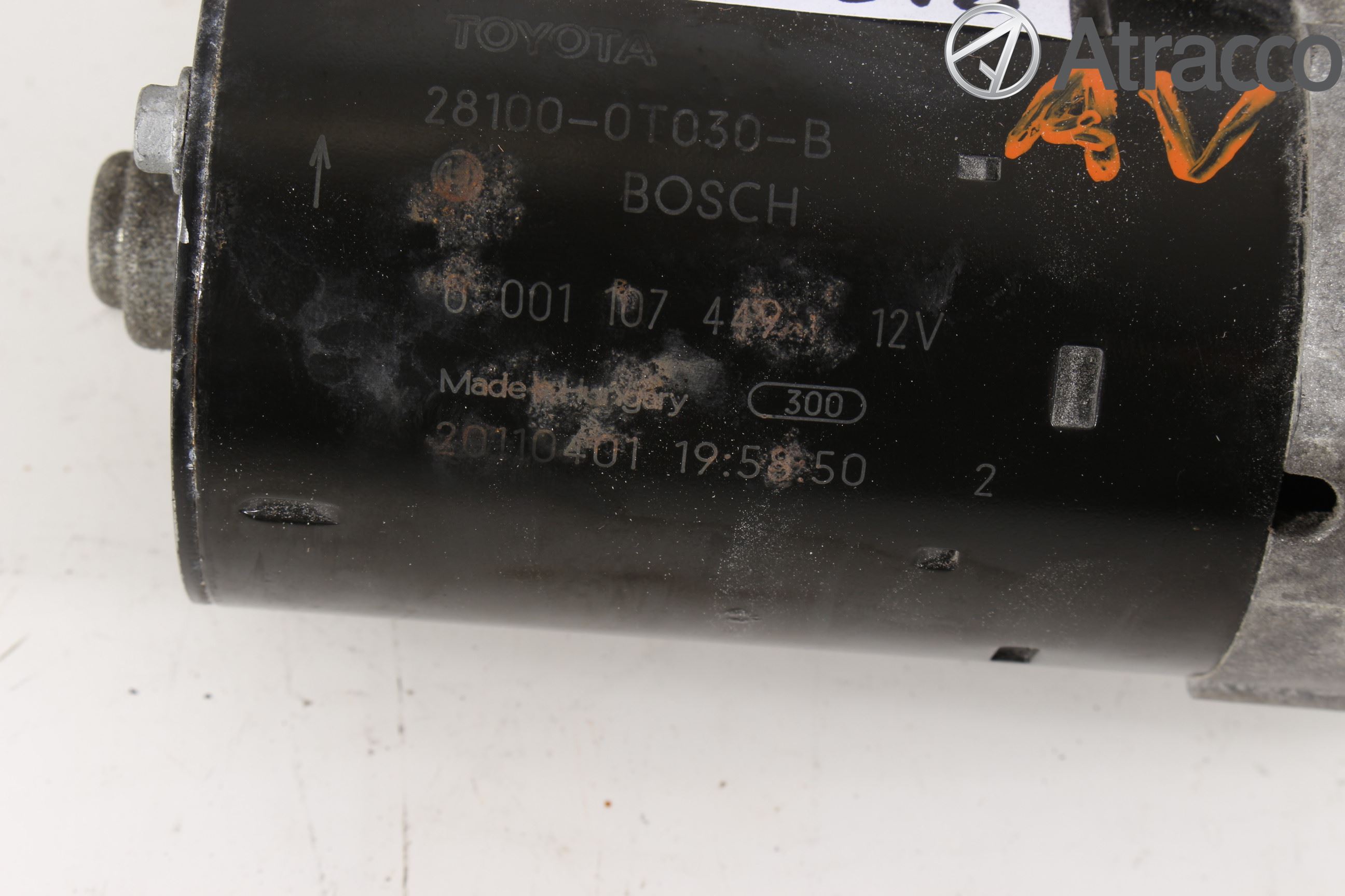 Toyota AURIS 10-12 Startmotor