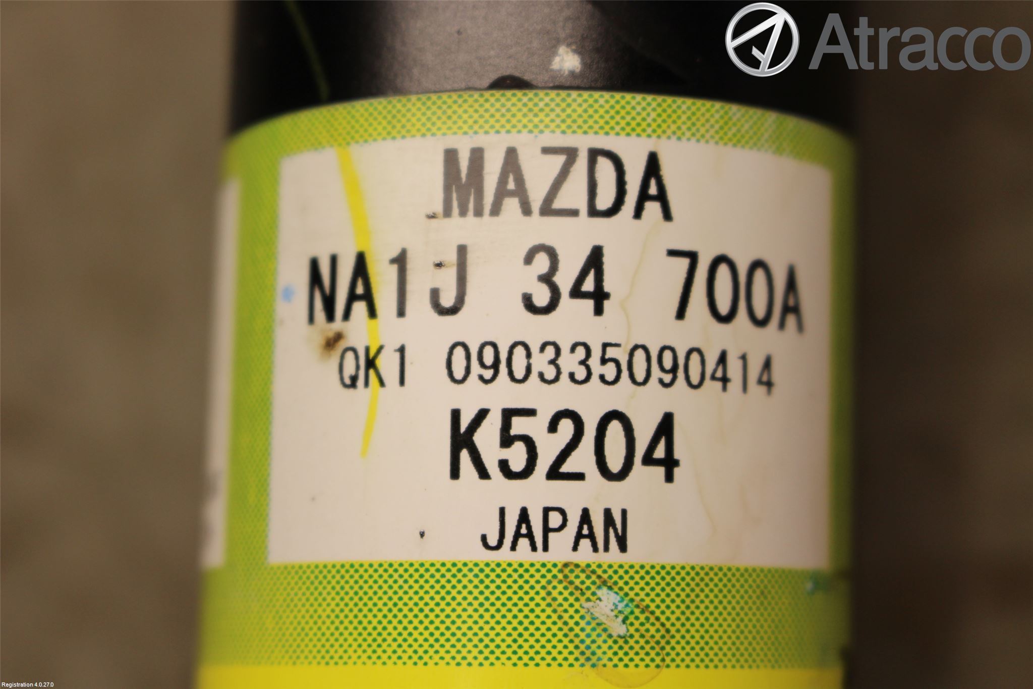 Mazda MX-5 IV (ND/ND2/ND3) MIATA 15- Fjäderben Fram Vänster
