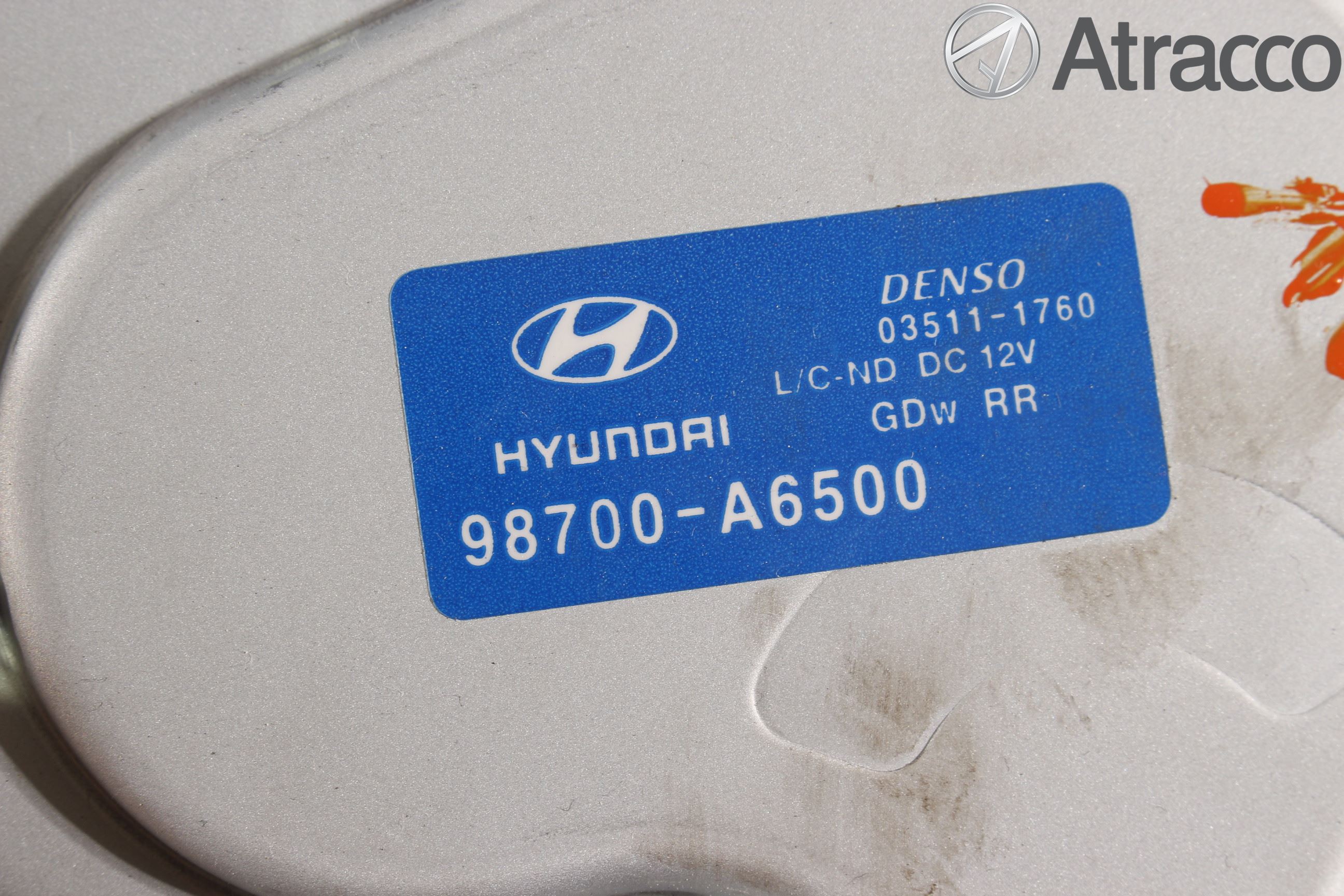 Hyundai i30 GD 13-17 Torkarmotor Baklucka