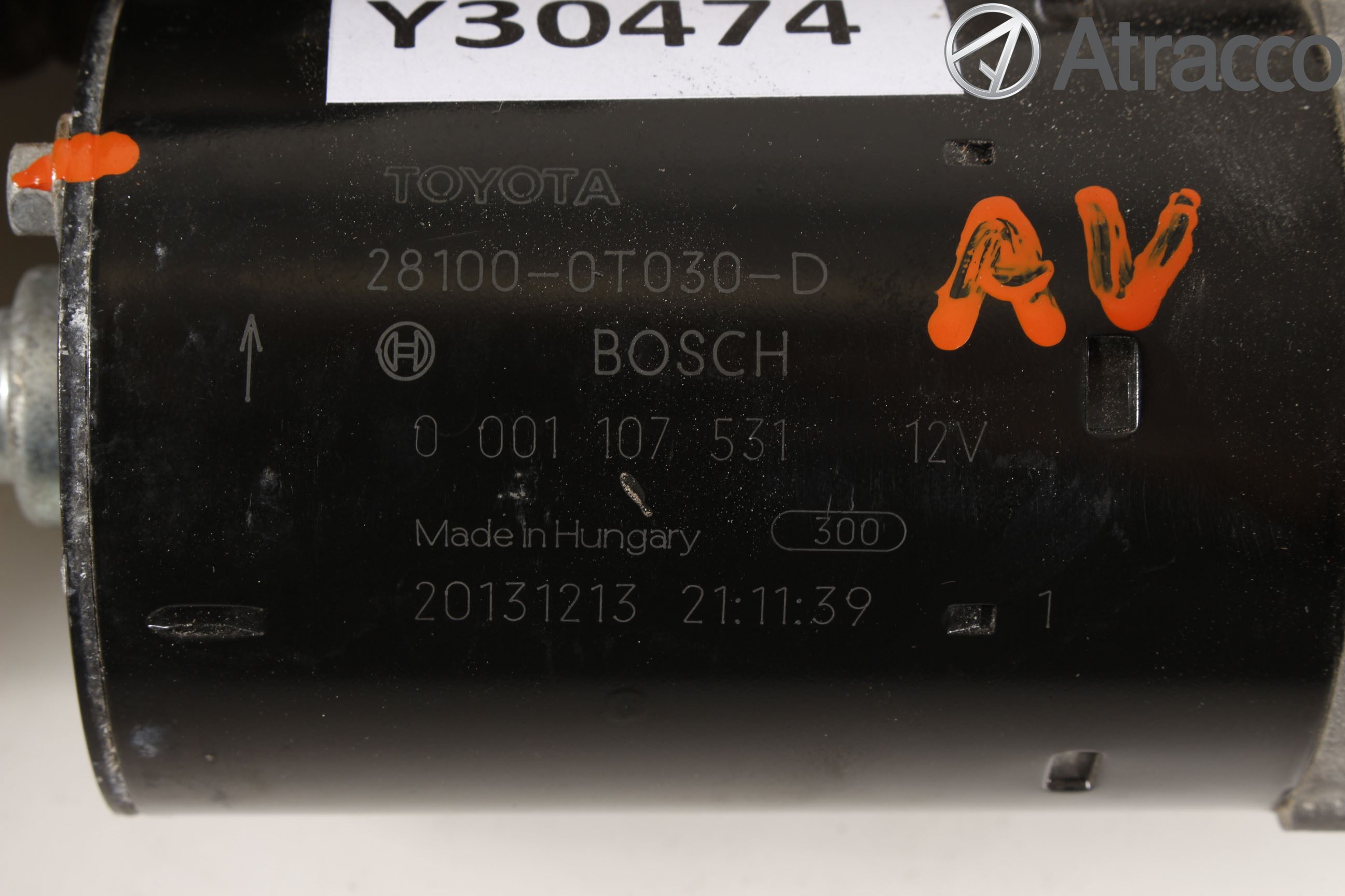 Toyota VERSO 09-18 Startmotor