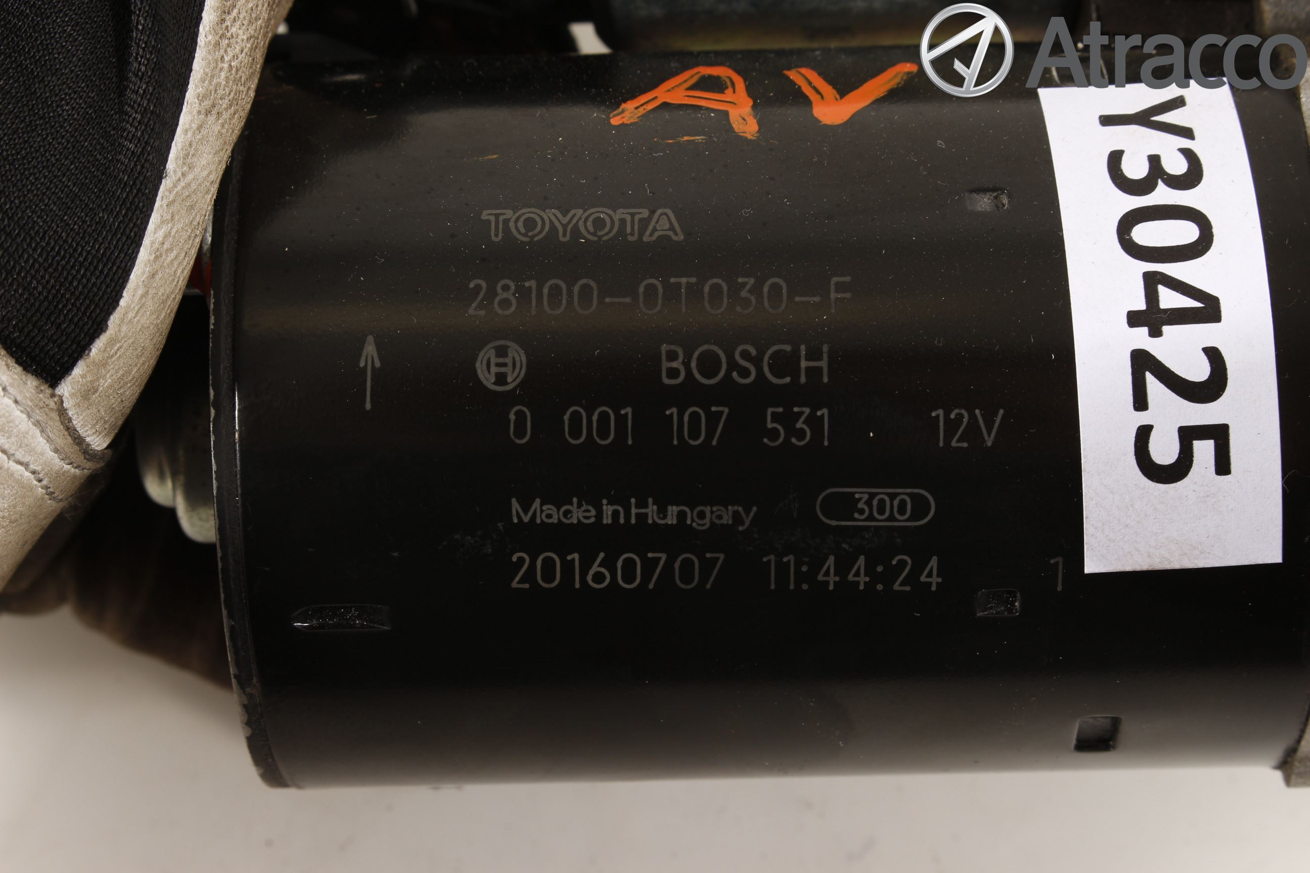 Toyota AURIS 13-19 Startmotor