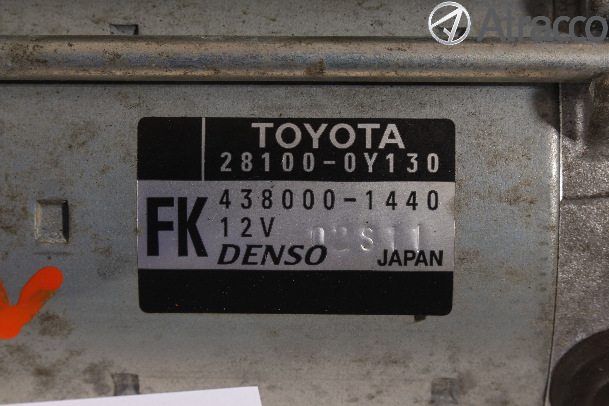 Toyota YARIS XP130 15-20 Startmotor