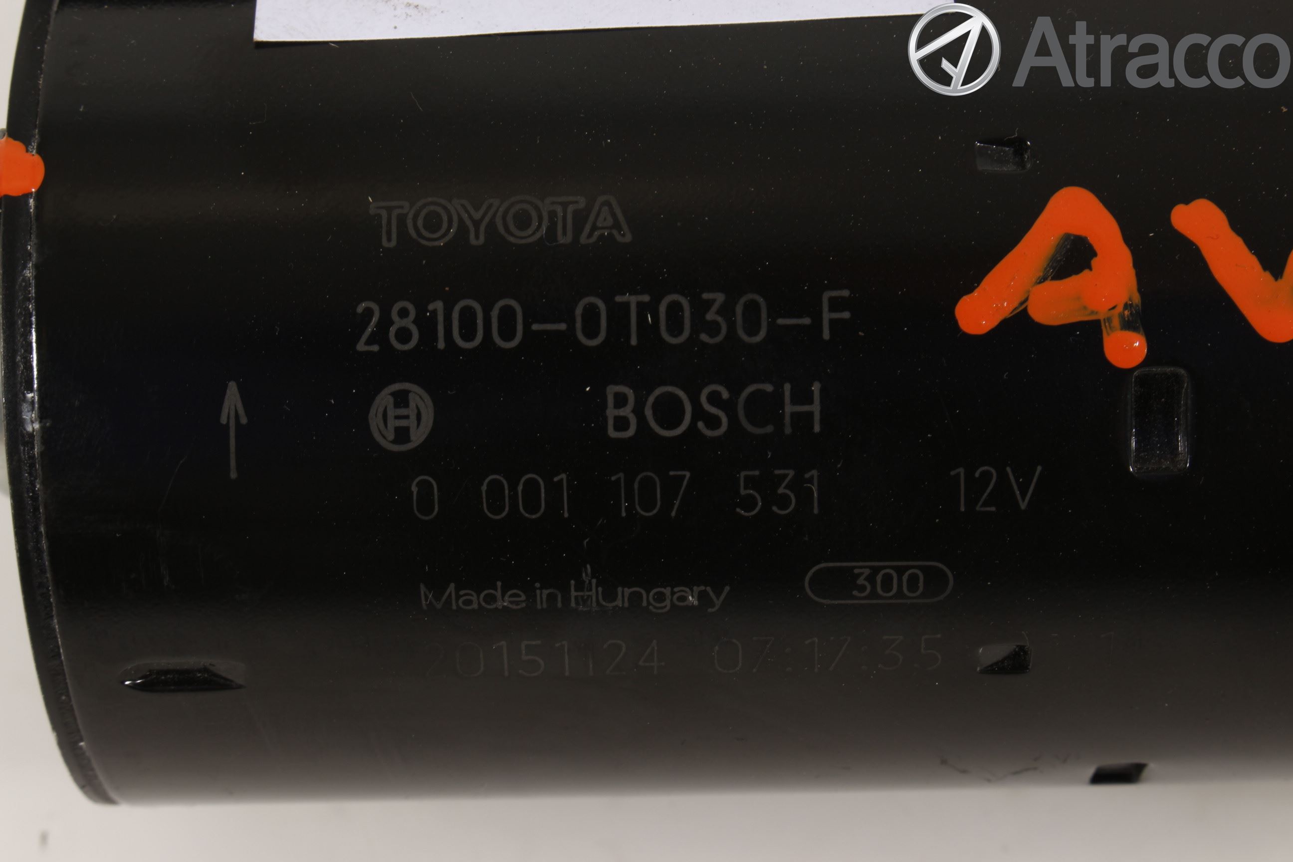 Toyota VERSO 09-18 Startmotor