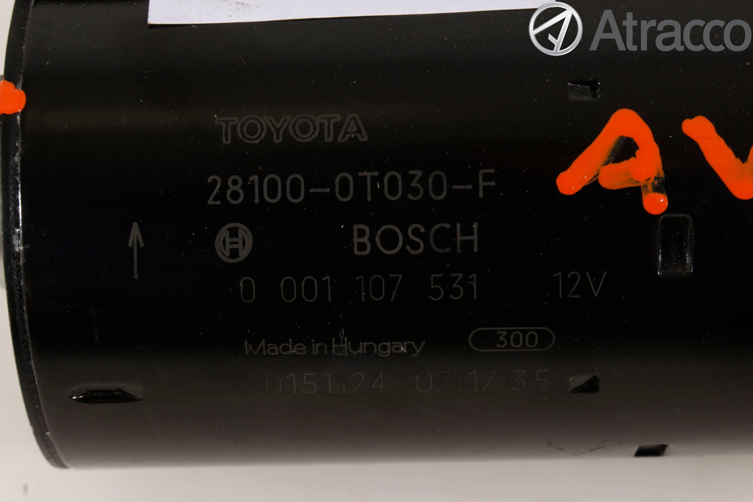 Toyota VERSO 09-18 Startmotor