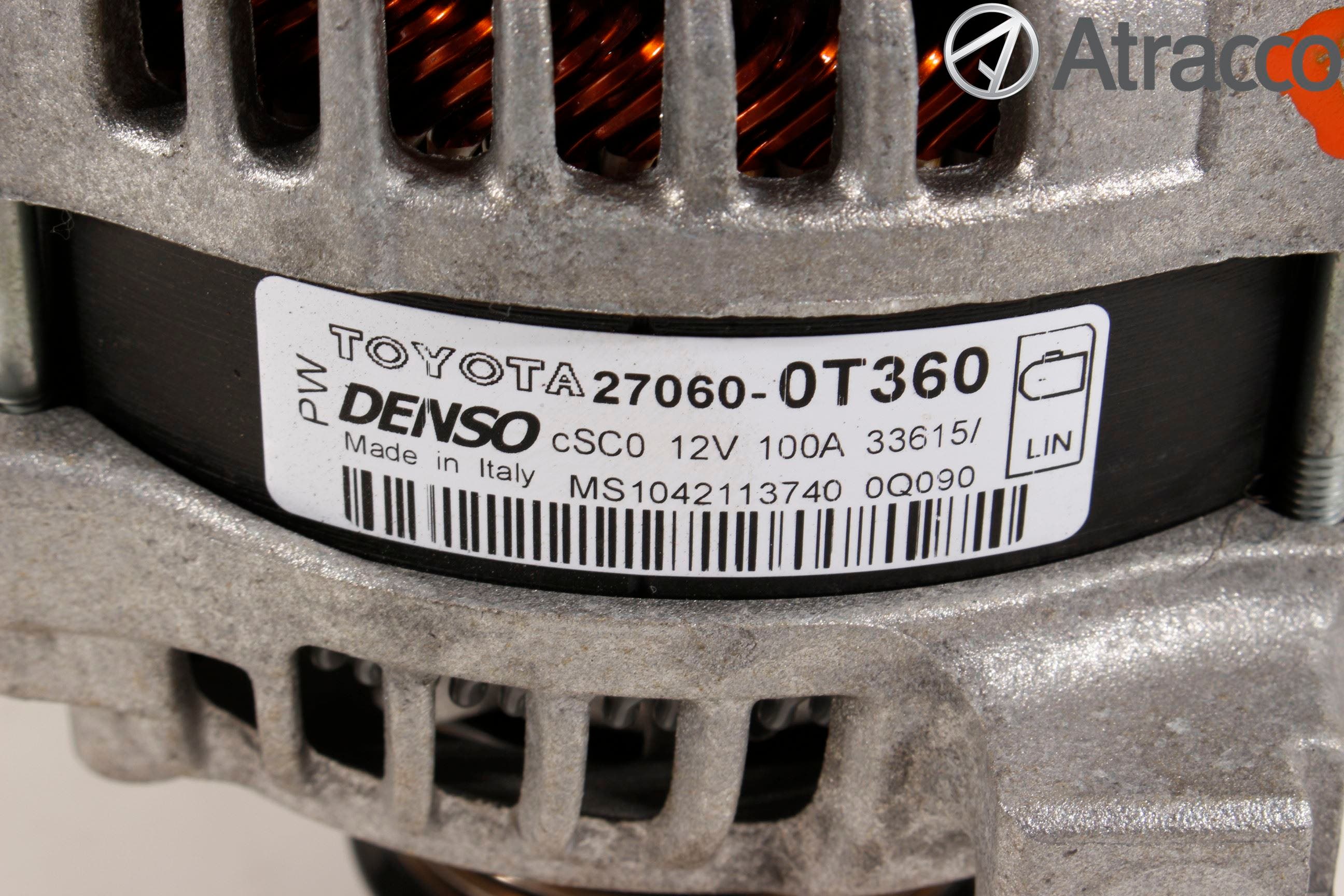 Toyota VERSO 09-18 Generator