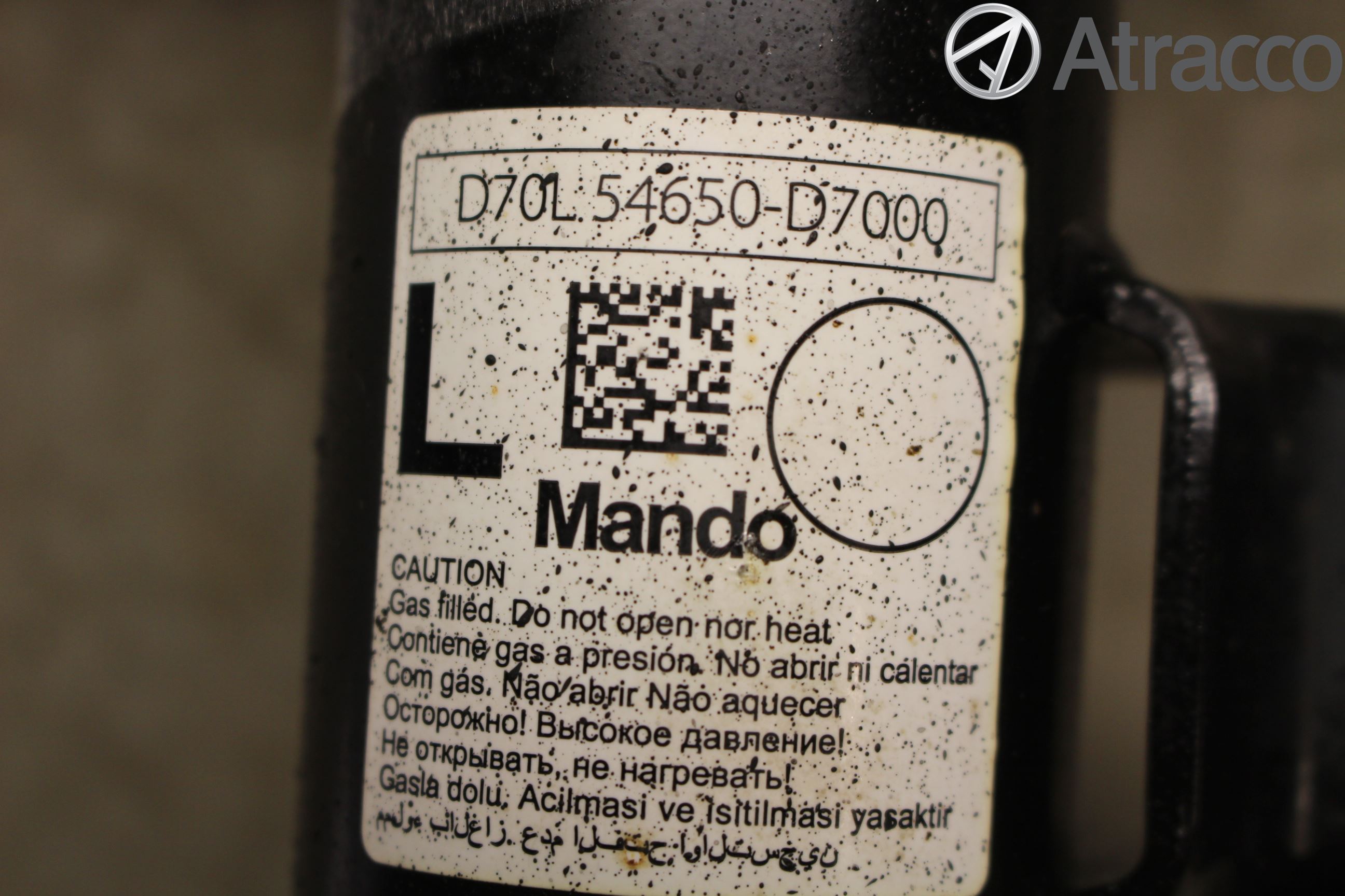 Hyundai TUCSON 05- Fjäderben Fram Vänster