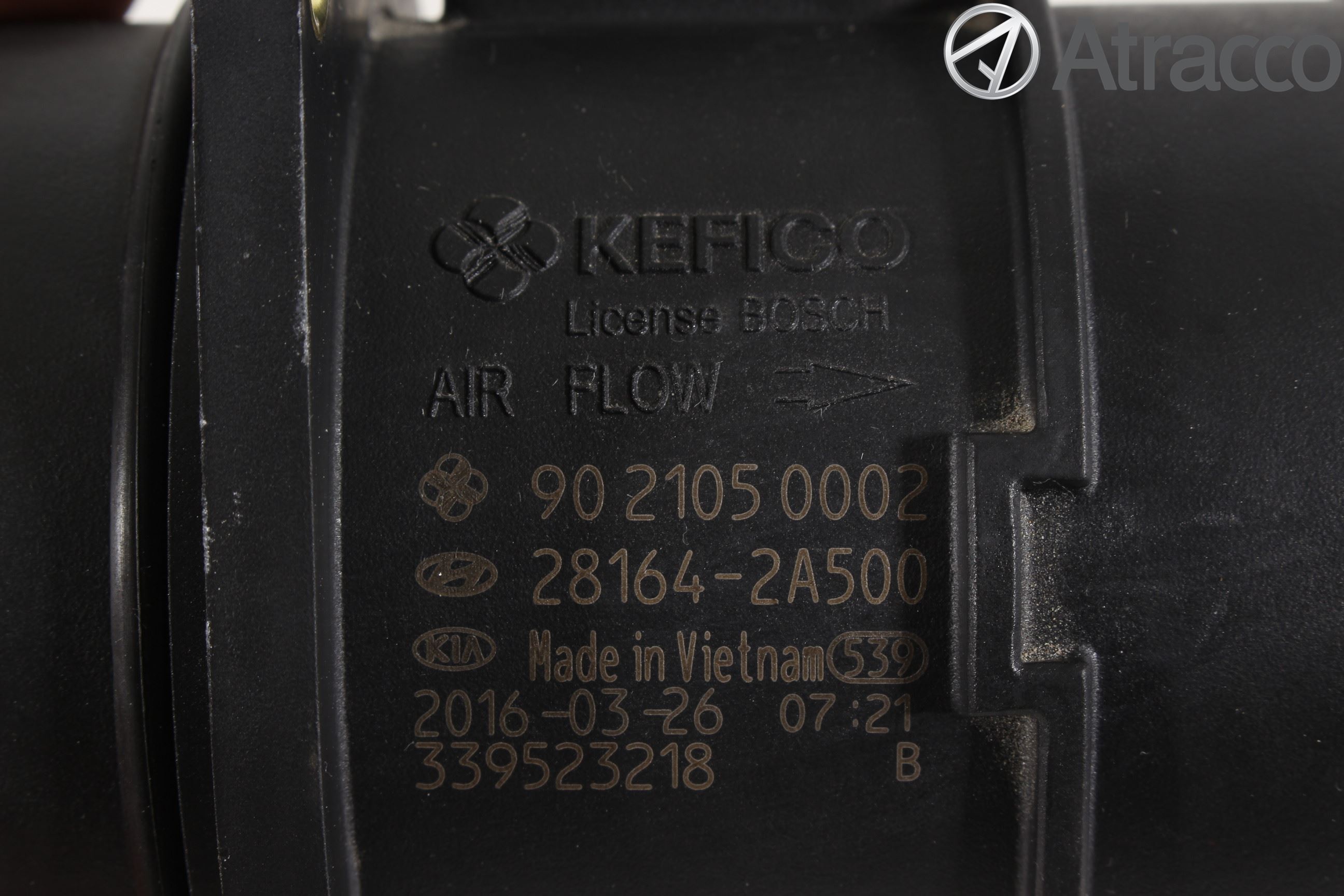 Hyundai TUCSON 05- Injluftmassamätare