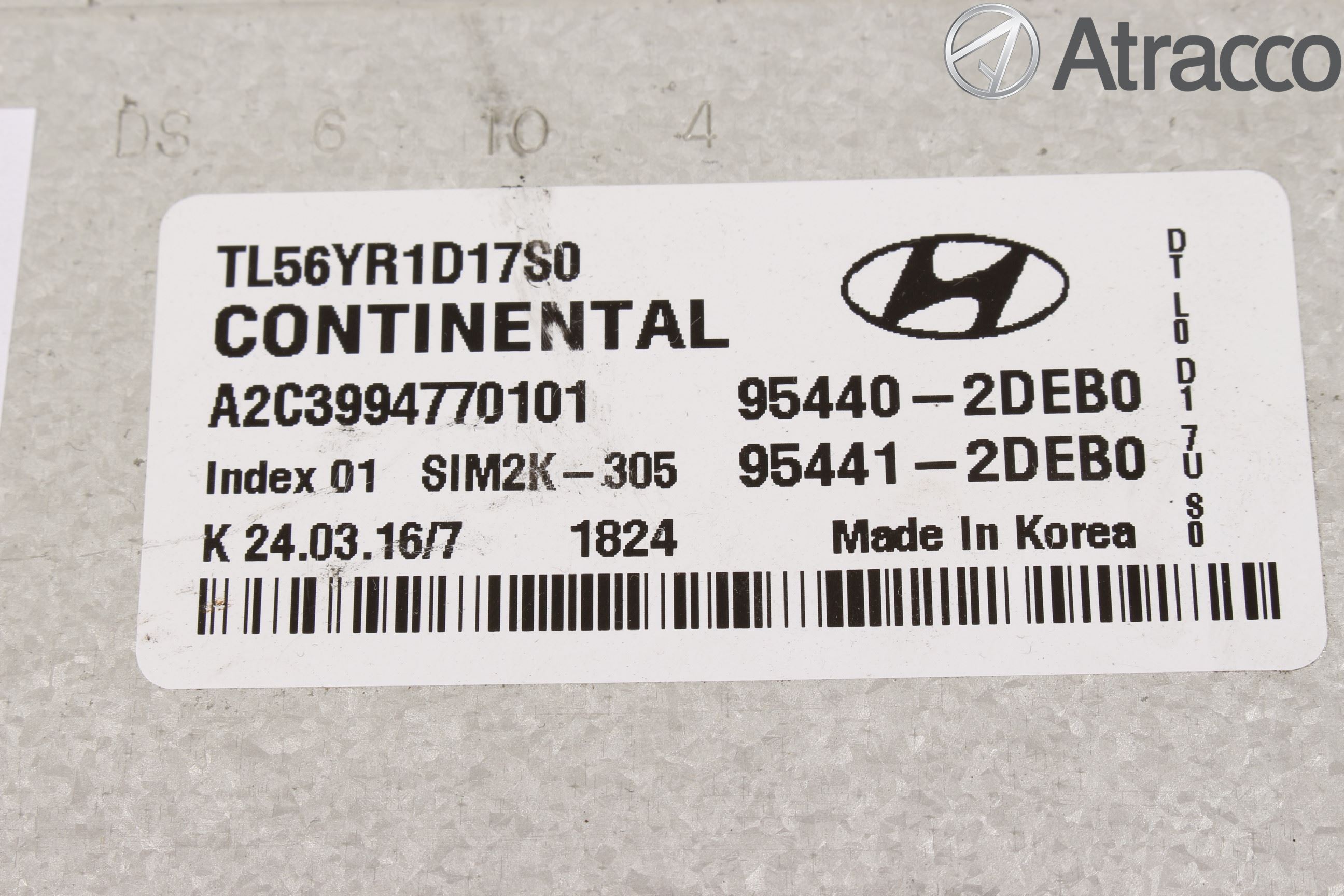 Hyundai TUCSON 05- Styrenhet Insprut Bensin