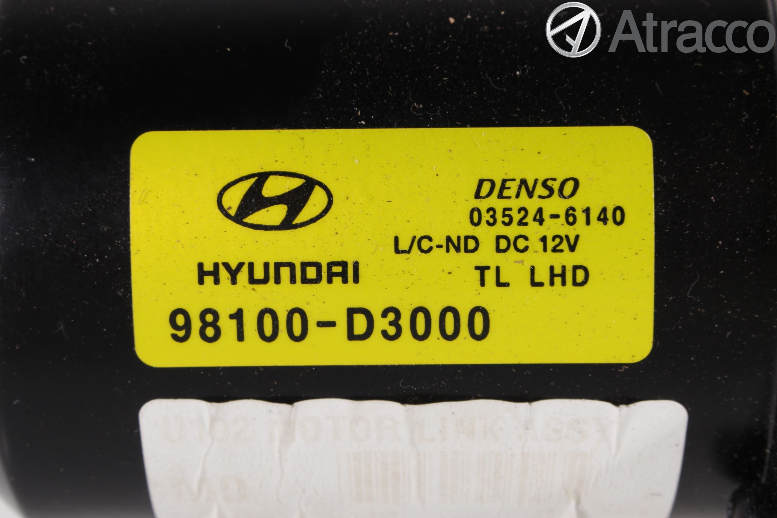 Hyundai TUCSON 05- Torkarmotor Vindruta