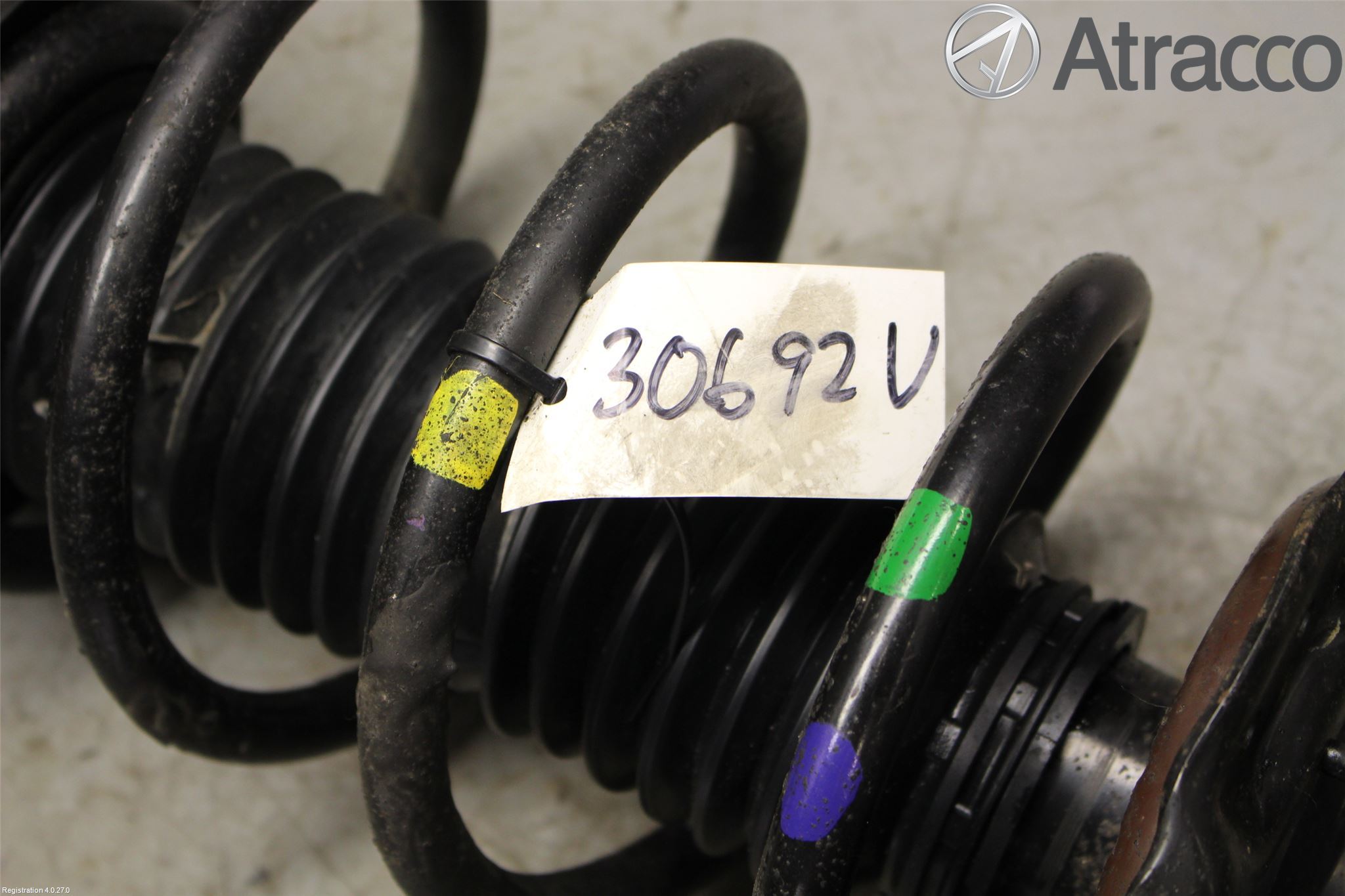 Hyundai TUCSON 05- Fjäderben Fram Vänster