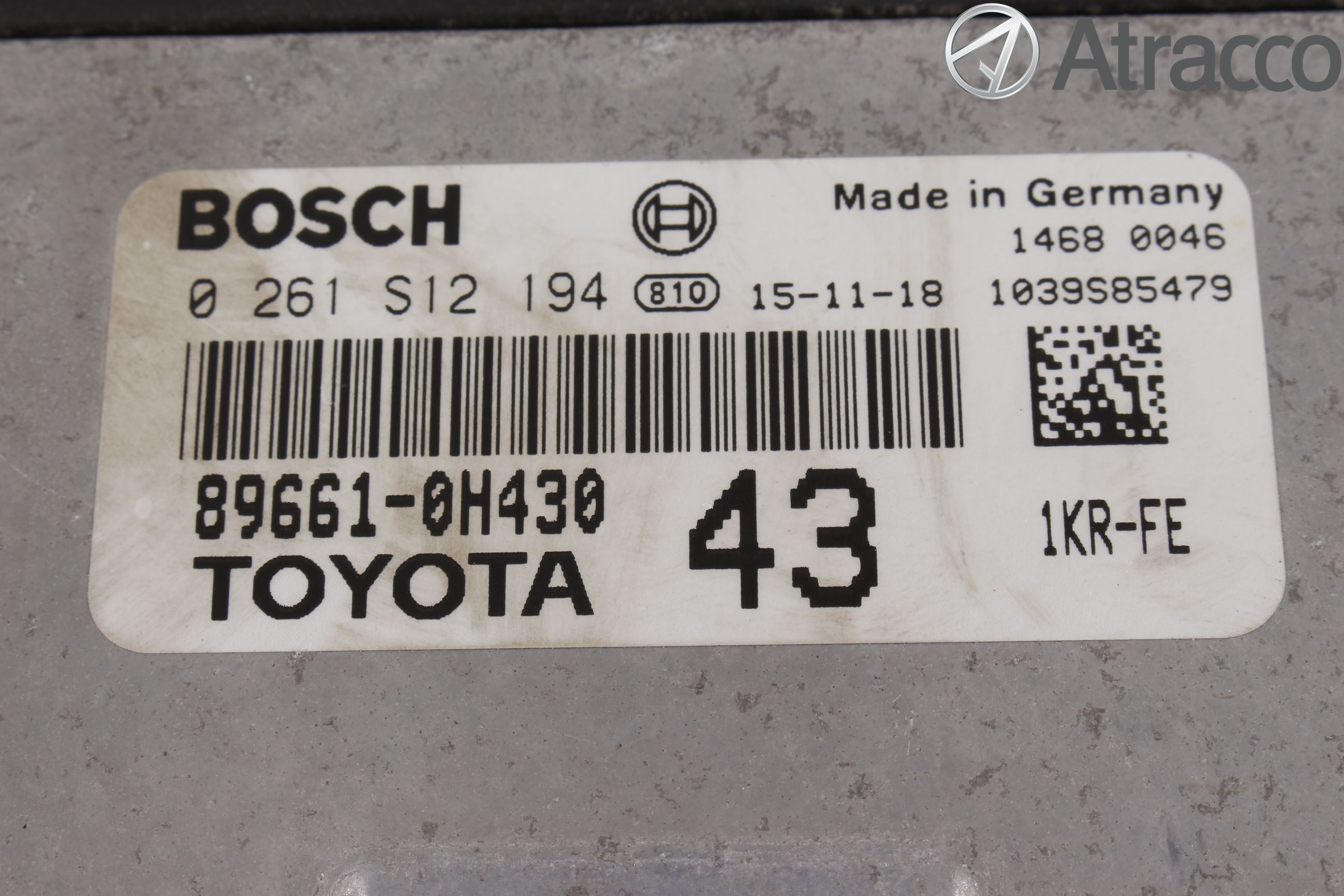 Toyota AYGO 15-21 Styrenhet Insprut Bensin