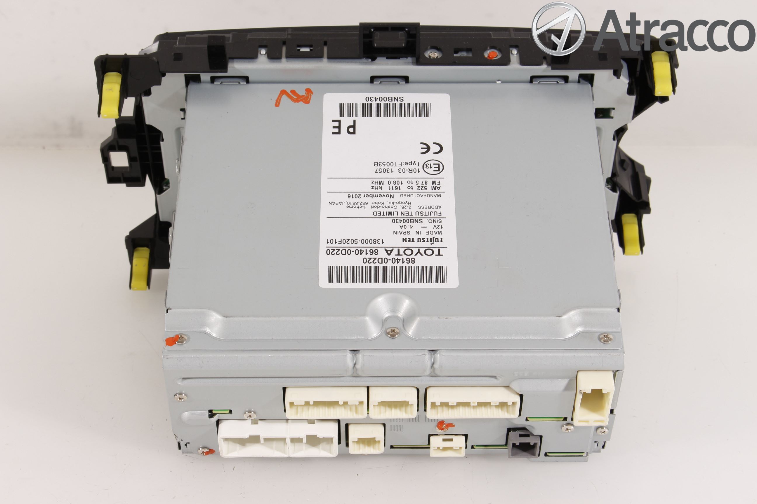 Toyota YARIS XP130 15-20 Cd Radio - Multimediapanel