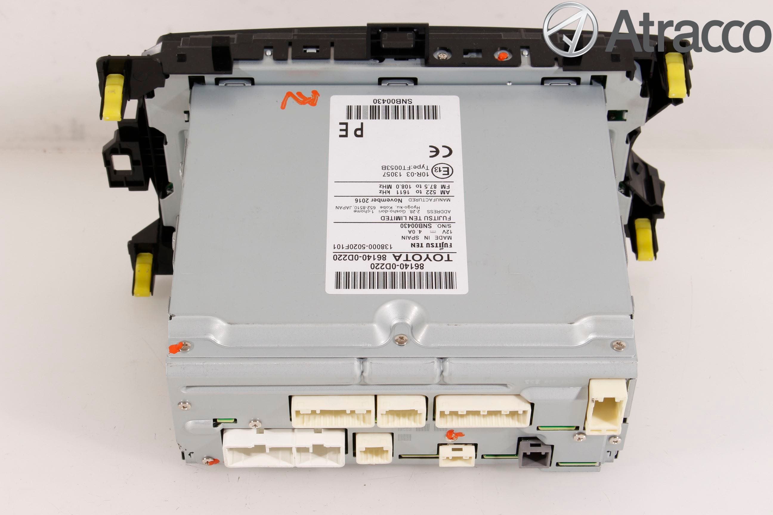 Toyota YARIS XP130 15-20 Cd Radio - Multimediapanel