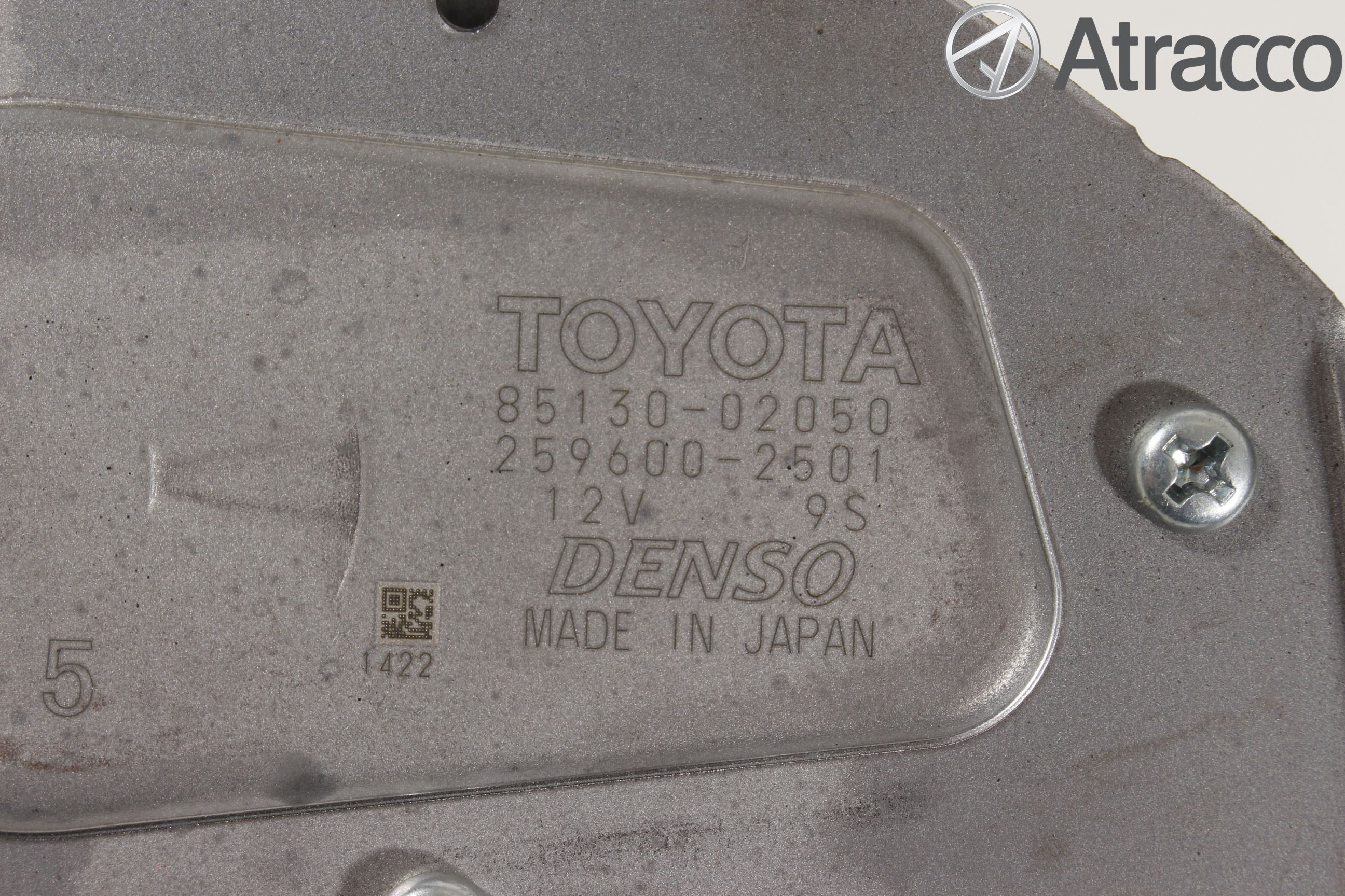 Toyota AURIS 13-19 Torkarmotor Baklucka