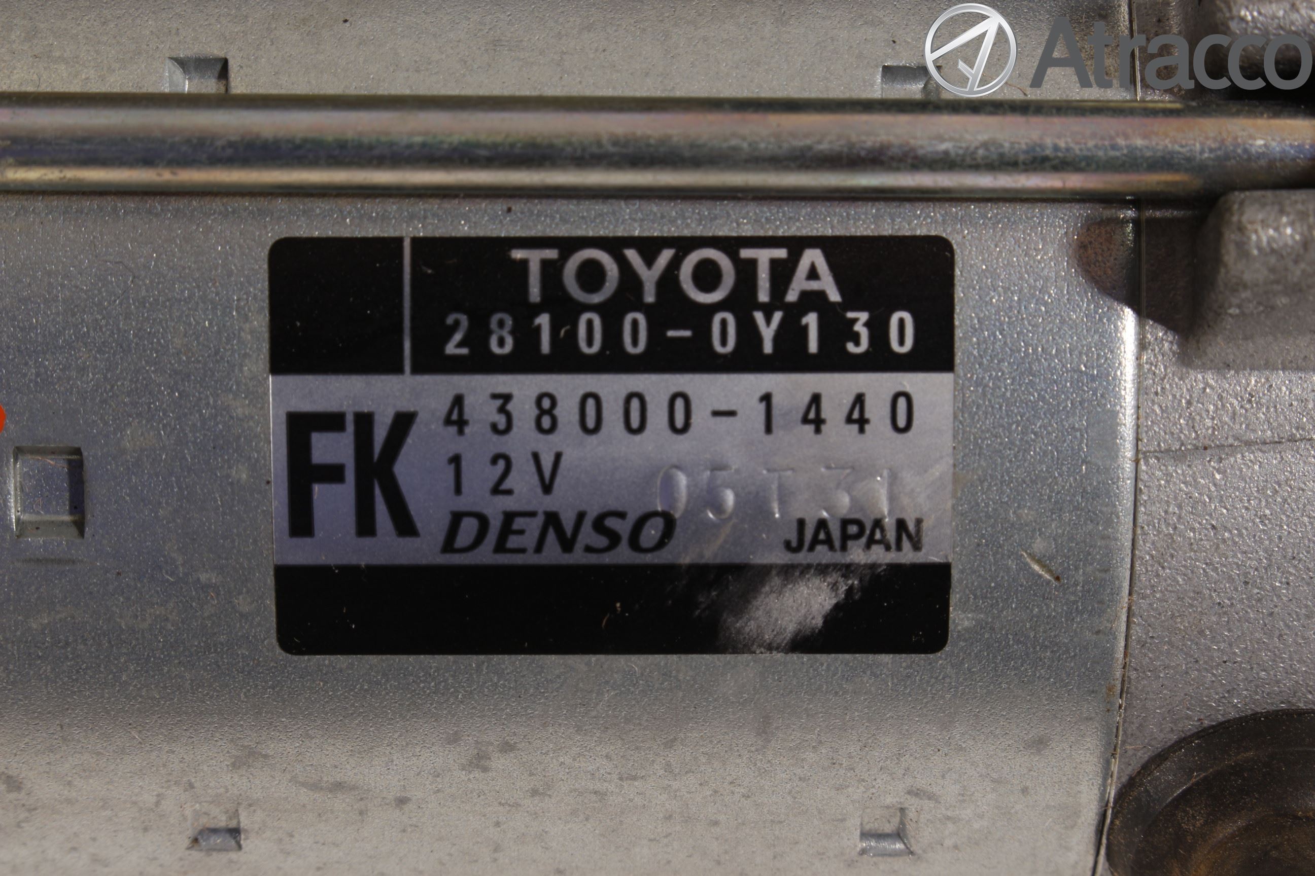 Toyota YARIS XP130 15-20 Startmotor